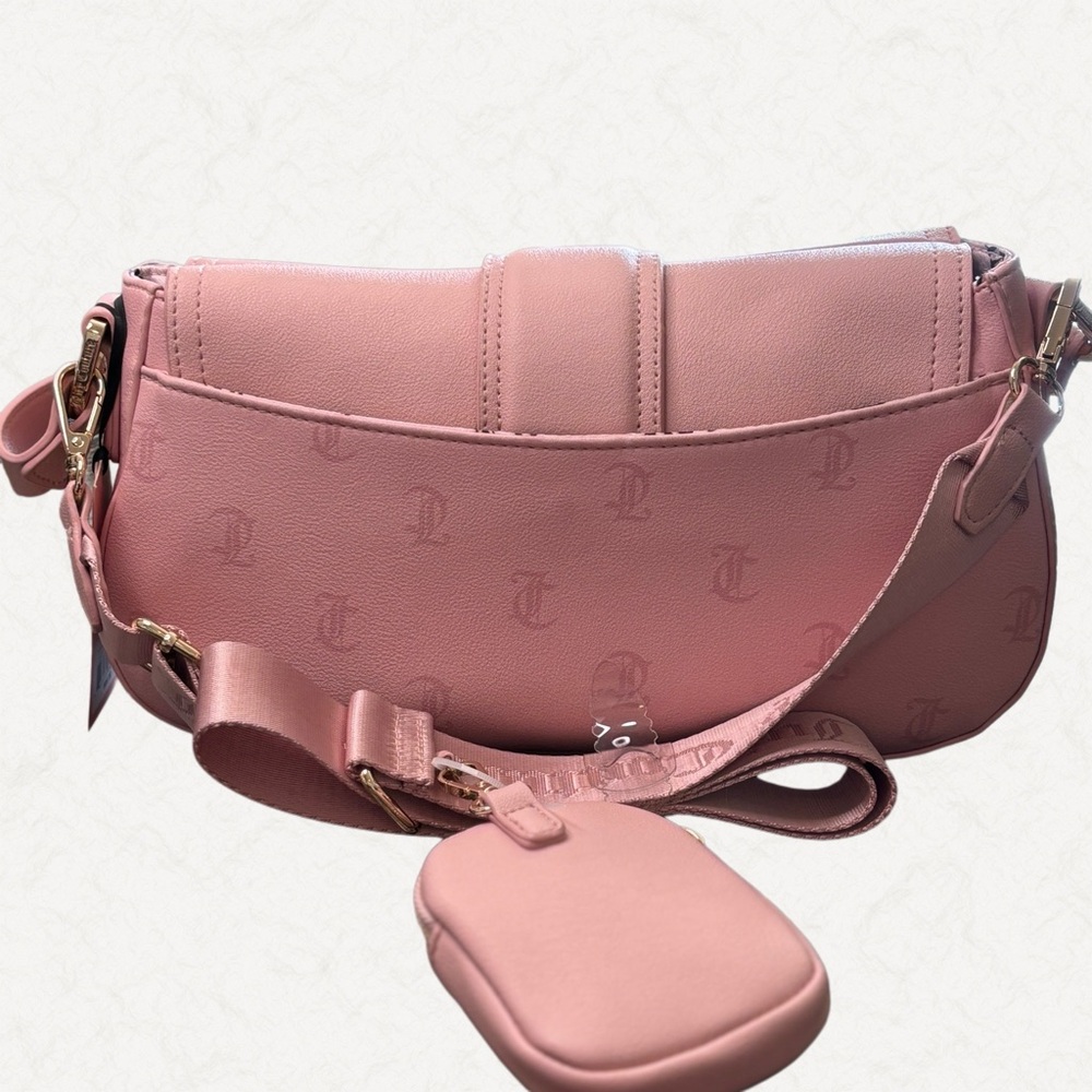 Juicy Couture Y2CUTE Flap Pink Diamond Shoulder Bag NWT 💕✨ - Picture 5 of 8